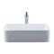 Novatto Porcelain Vessel Sink Combo with Brushed Nickel Faucet, Drain and Sealer NSFC-01321368BN - alternate 3